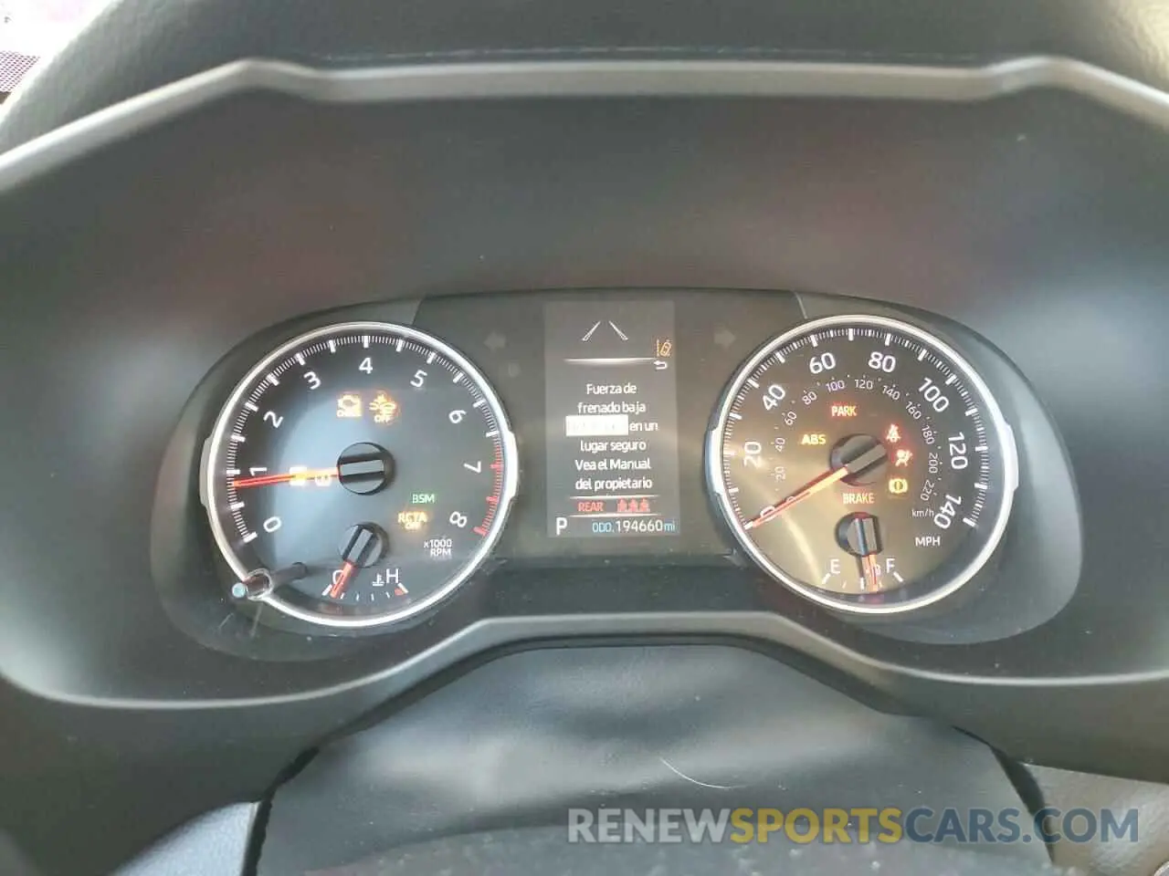 9 Фотография поврежденного автомобиля 2T3P1RFV7LW087155 TOYOTA RAV4 2020