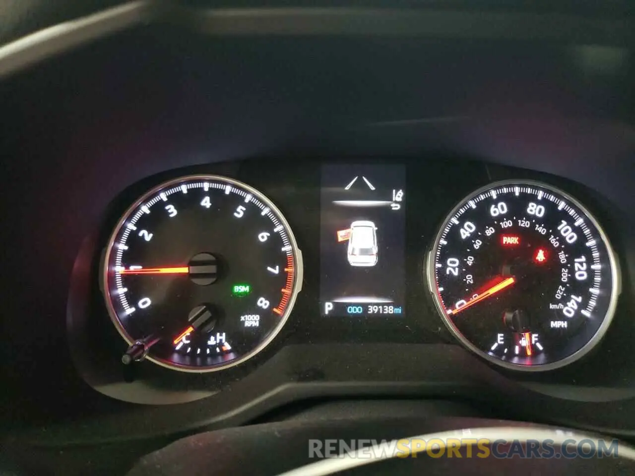 9 Фотография поврежденного автомобиля 2T3P1RFV7LW132840 TOYOTA RAV4 2020