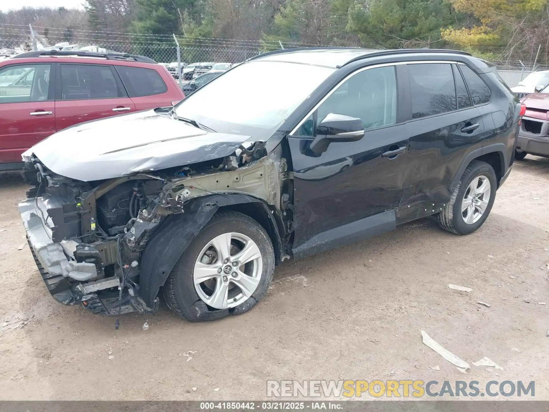 2 Photograph of a damaged car 2T3P1RFV8LC061598 TOYOTA RAV4 2020