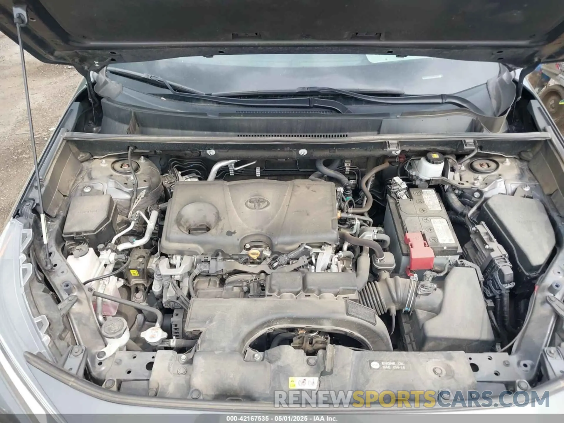 10 Фотография поврежденного автомобиля 2T3P1RFV8LC090423 TOYOTA RAV4 2020