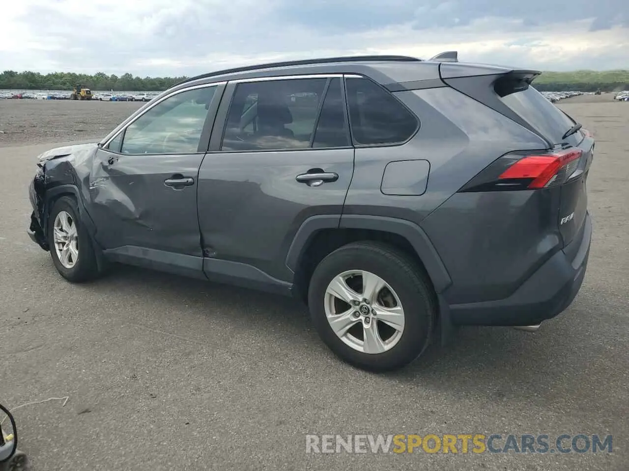 2 Photograph of a damaged car 2T3P1RFV8LC136333 TOYOTA RAV4 2020