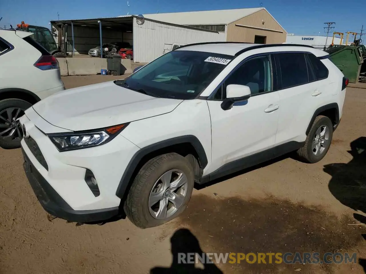 1 Фотография поврежденного автомобиля 2T3P1RFV8LW087519 TOYOTA RAV4 2020