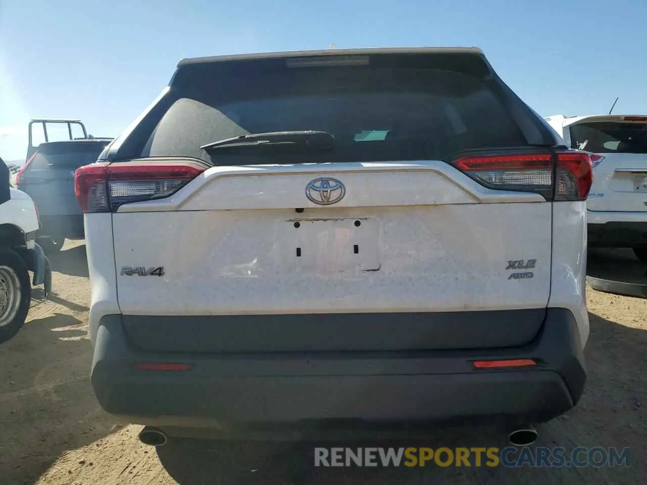 6 Фотография поврежденного автомобиля 2T3P1RFV8LW087519 TOYOTA RAV4 2020