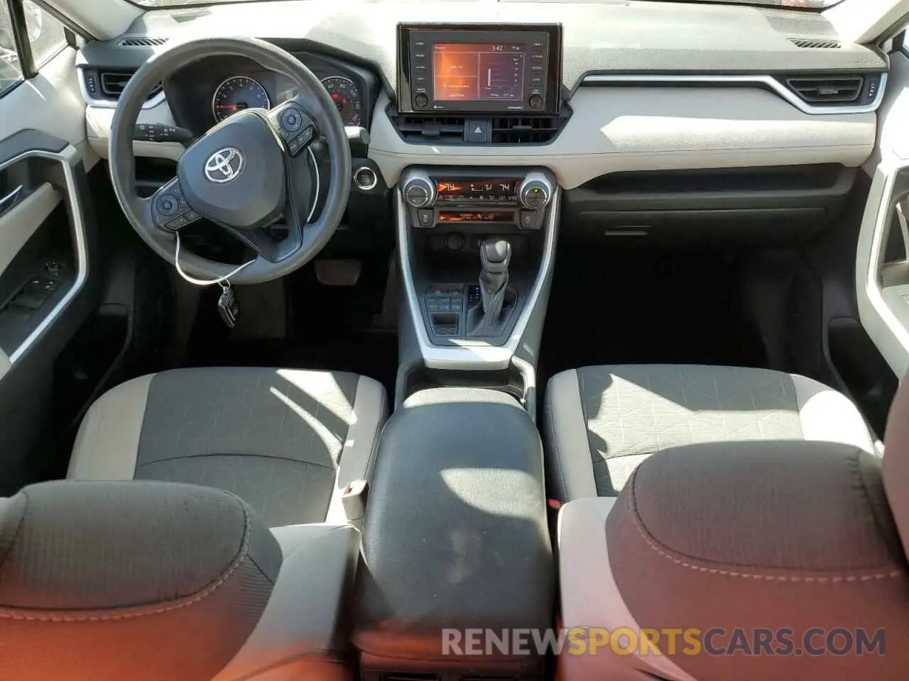 8 Фотография поврежденного автомобиля 2T3P1RFV8LW087519 TOYOTA RAV4 2020