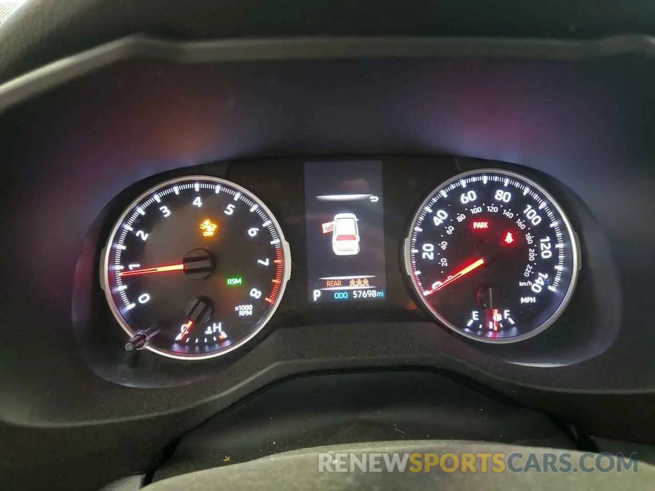 9 Фотография поврежденного автомобиля 2T3P1RFV8LW096317 TOYOTA RAV4 2020