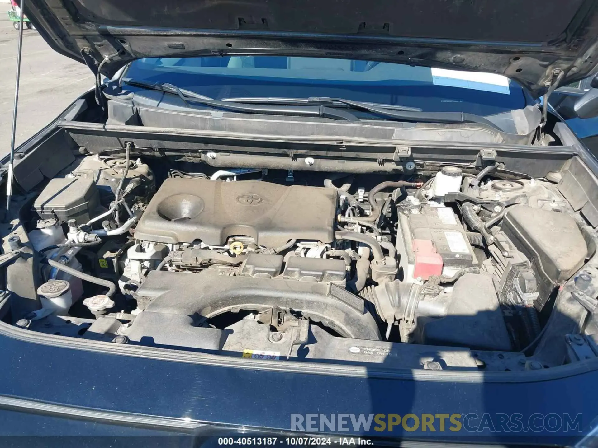 10 Фотография поврежденного автомобиля 2T3P1RFV8LW108904 TOYOTA RAV4 2020