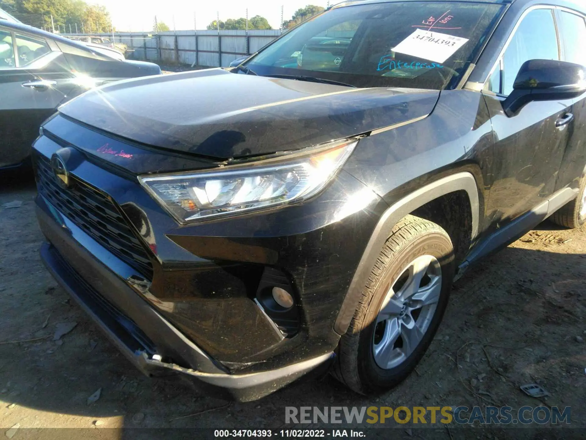 6 Фотография поврежденного автомобиля 2T3P1RFV9LC092102 TOYOTA RAV4 2020