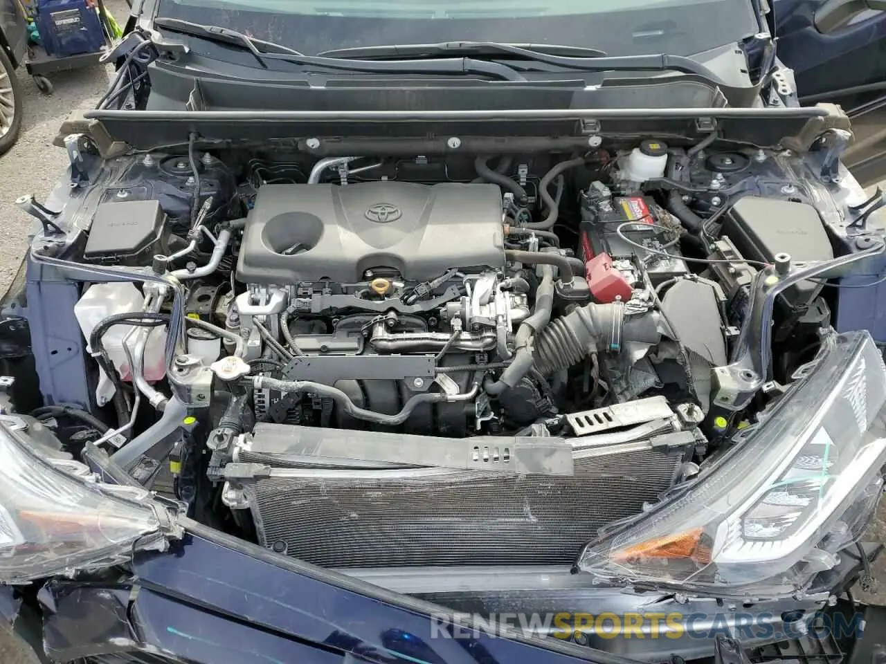 7 Фотография поврежденного автомобиля 2T3P1RFV9LC115068 TOYOTA RAV4 2020