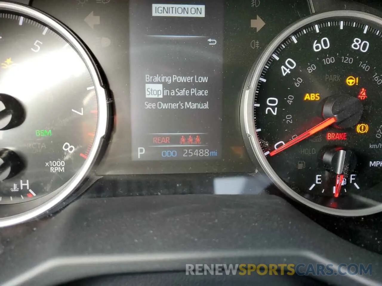 8 Фотография поврежденного автомобиля 2T3P1RFV9LC115068 TOYOTA RAV4 2020