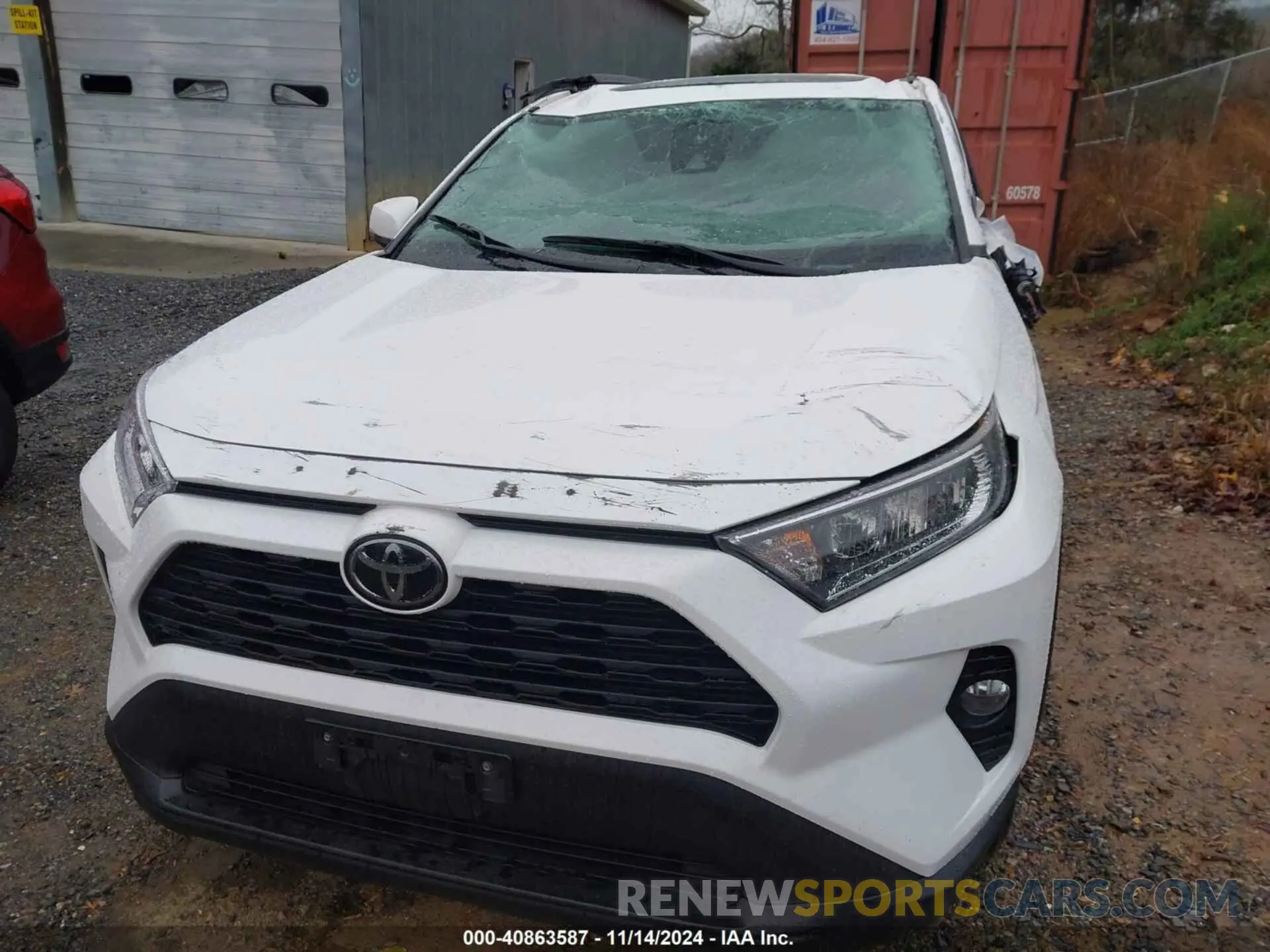 16 Photograph of a damaged car 2T3P1RFV9LW084581 TOYOTA RAV4 2020