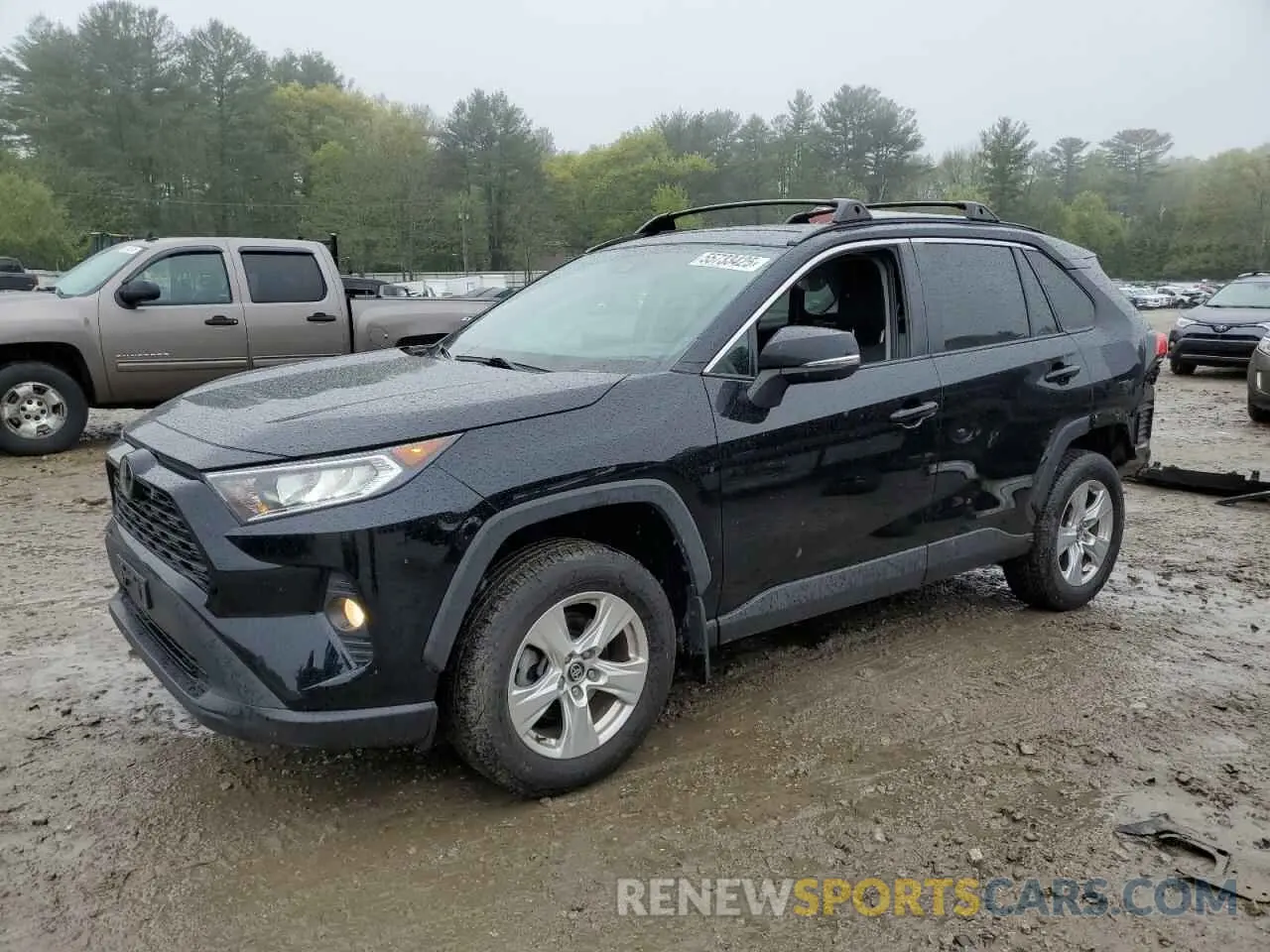 1 Photograph of a damaged car 2T3P1RFV9LW096407 TOYOTA RAV4 2020