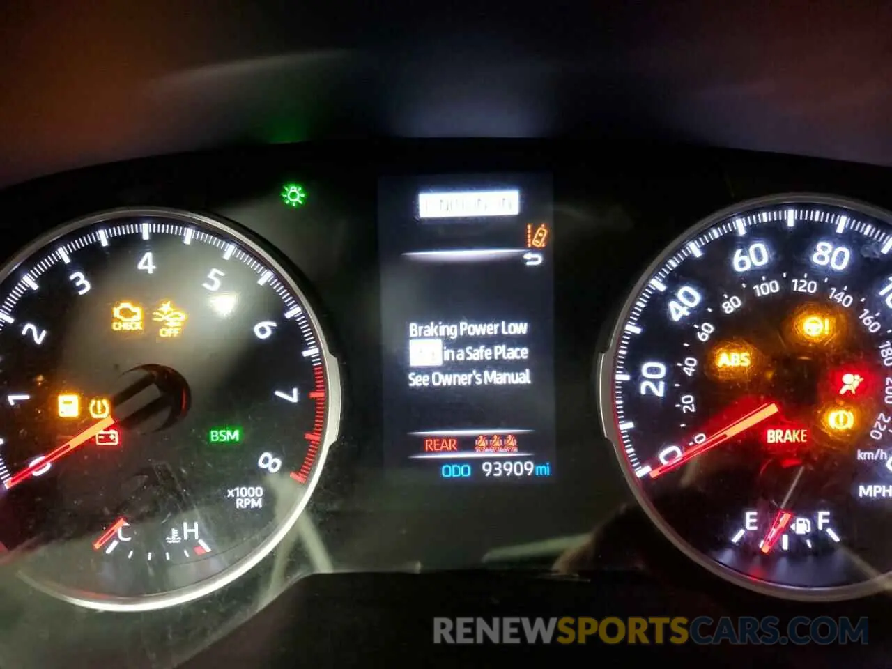 9 Фотография поврежденного автомобиля 2T3P1RFVXLC091217 TOYOTA RAV4 2020