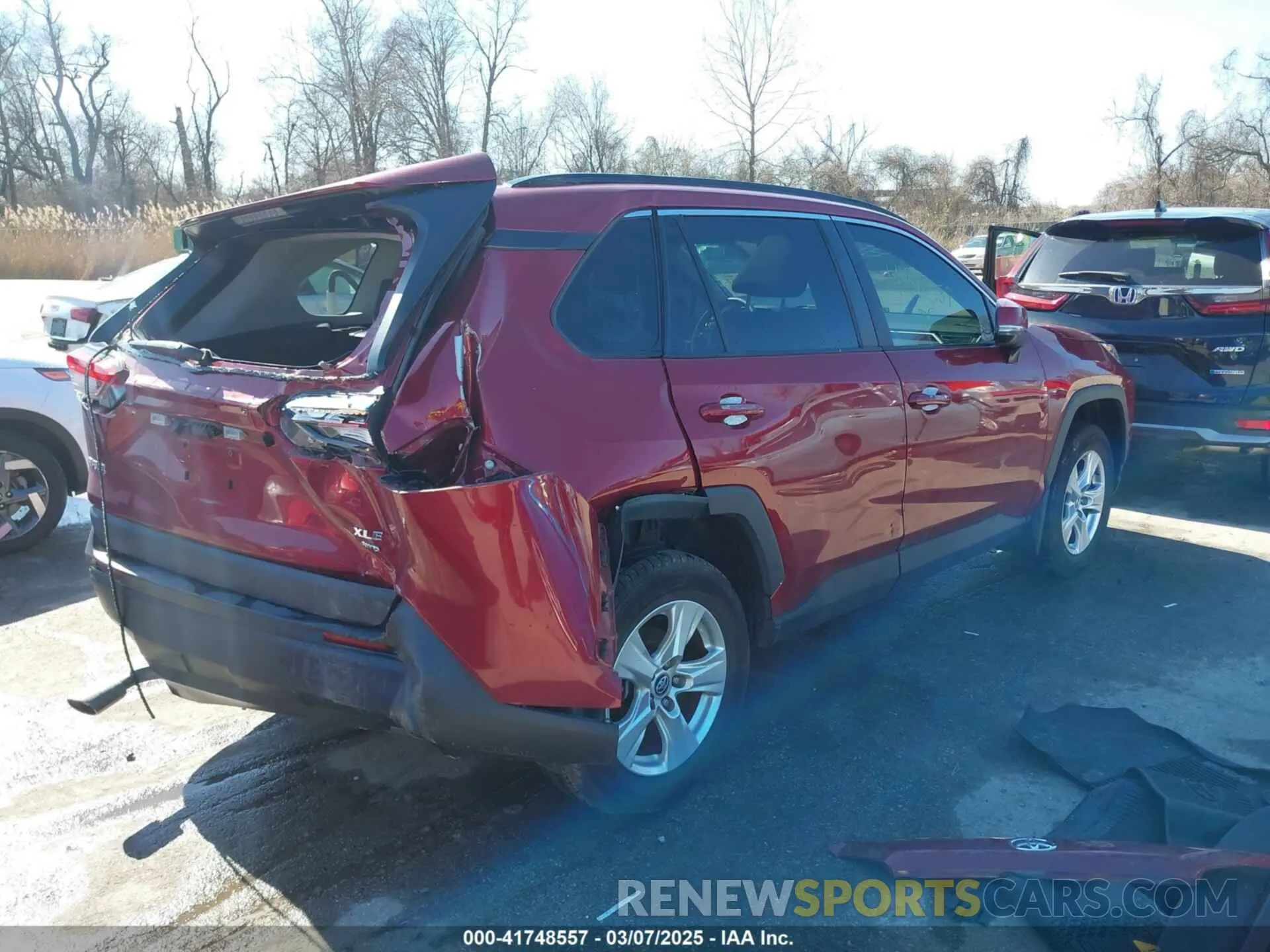 4 Фотография поврежденного автомобиля 2T3P1RFVXLW115577 TOYOTA RAV4 2020