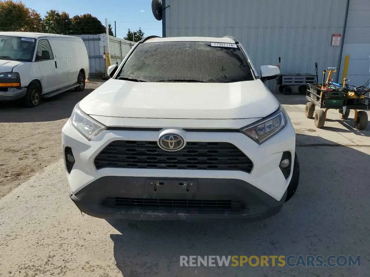 5 Фотография поврежденного автомобиля 2T3R1RFV3LC078334 TOYOTA RAV4 2020
