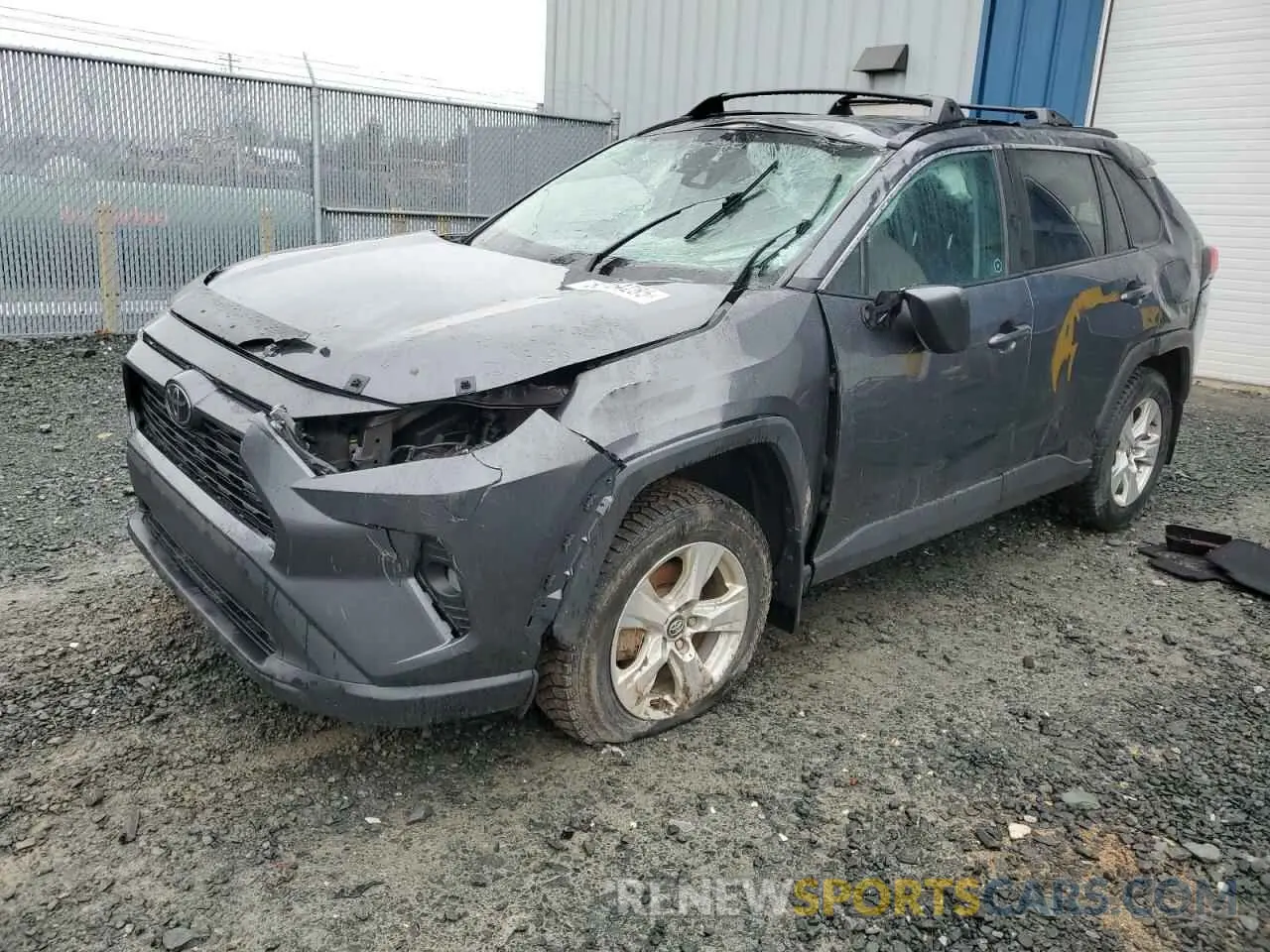 1 Photograph of a damaged car 2T3R1RFV3LC107282 TOYOTA RAV4 2020
