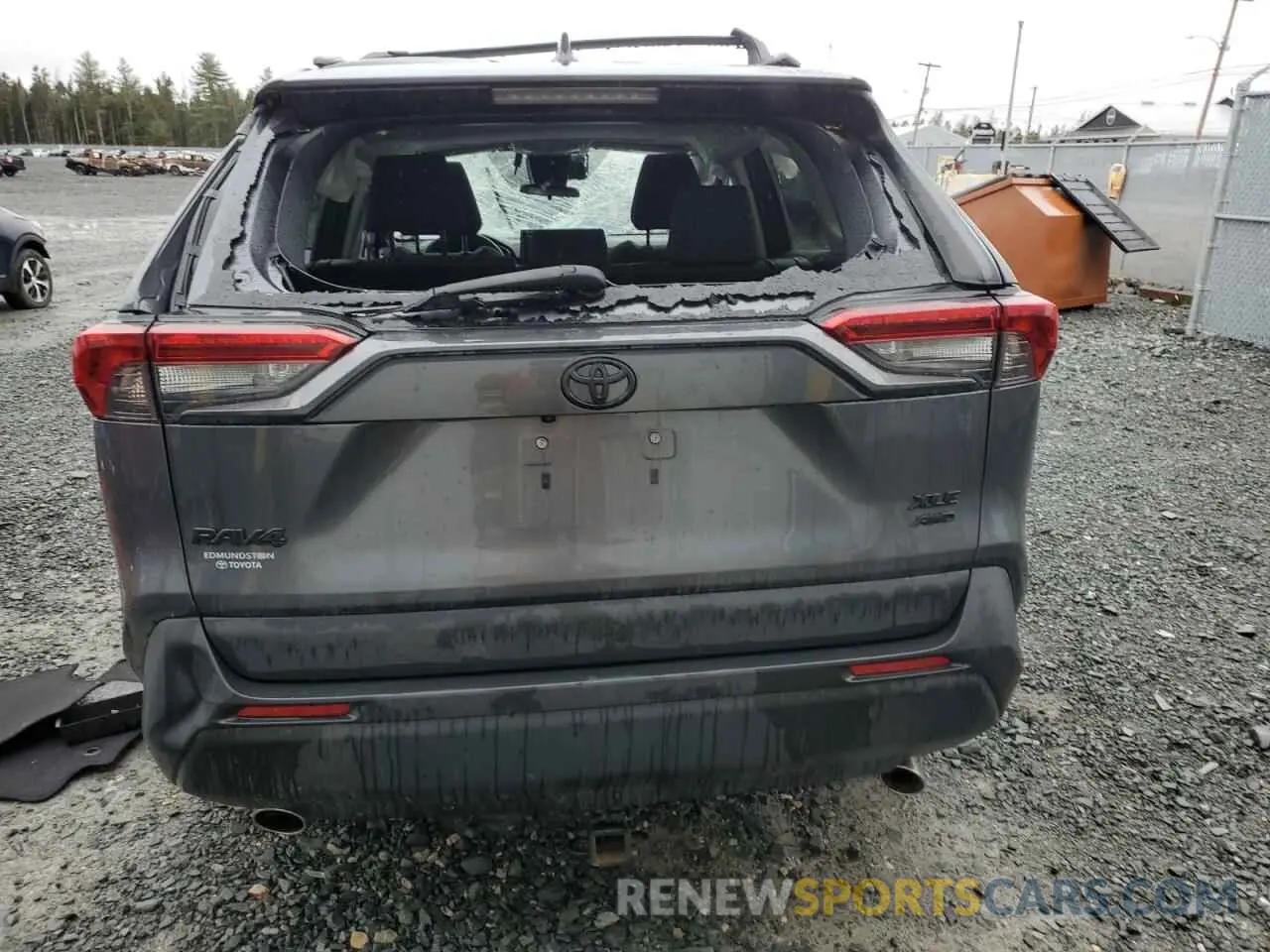 6 Photograph of a damaged car 2T3R1RFV3LC107282 TOYOTA RAV4 2020