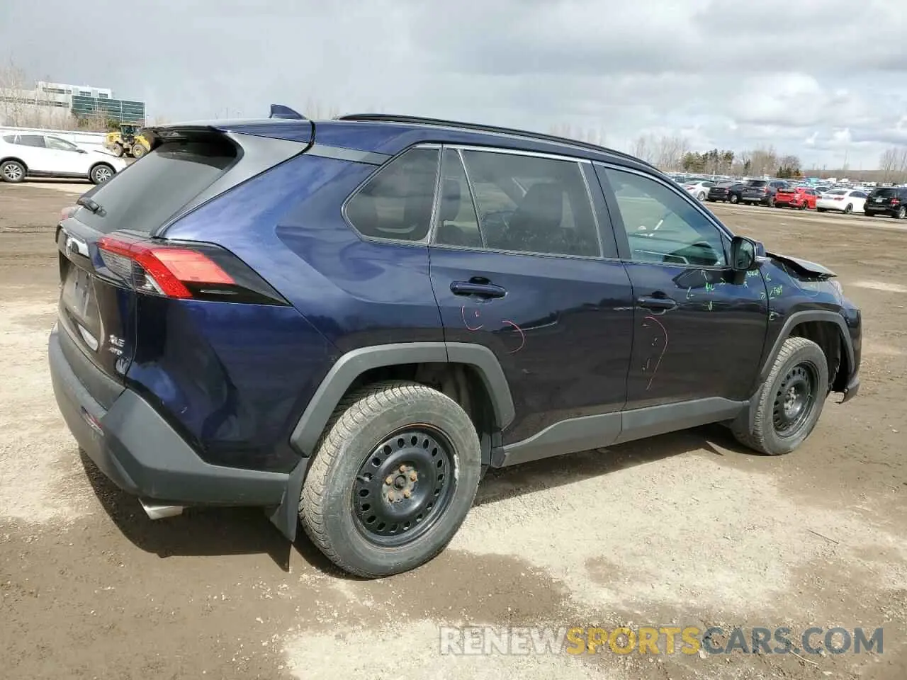 3 Photograph of a damaged car 2T3R1RFV6LC085553 TOYOTA RAV4 2020