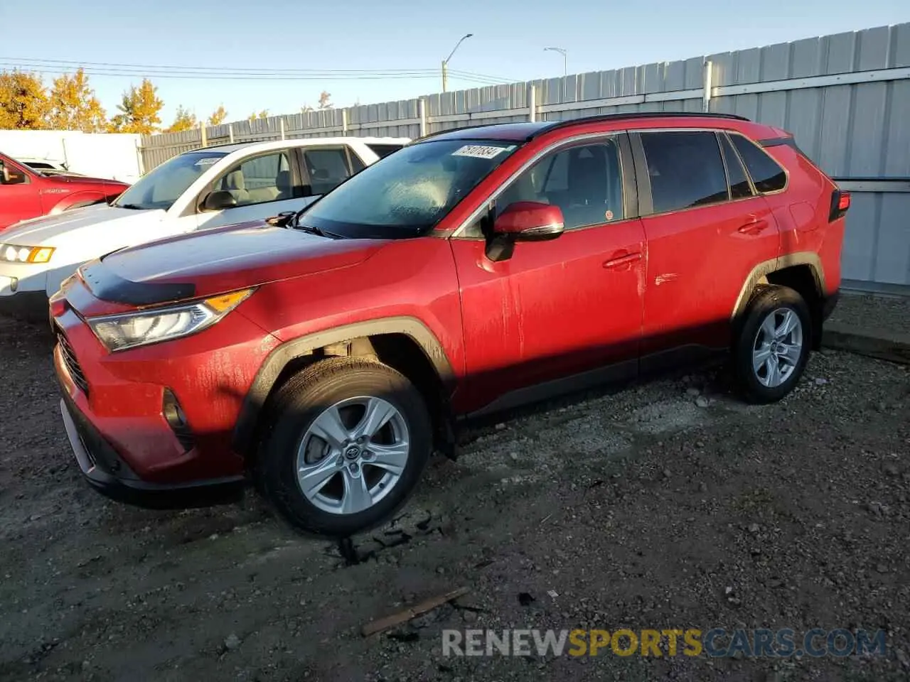 1 Фотография поврежденного автомобиля 2T3R1RFV6LC114873 TOYOTA RAV4 2020