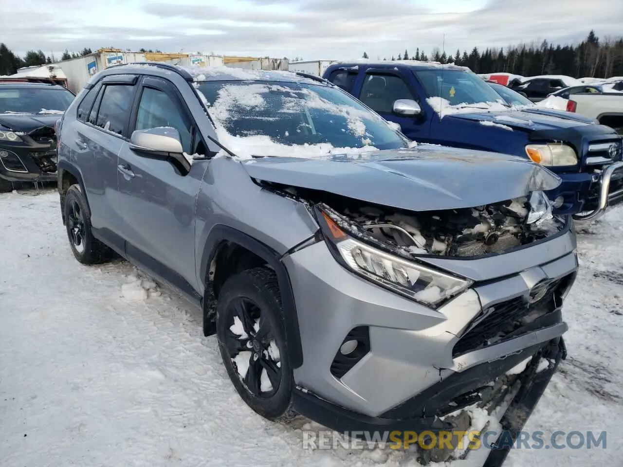 4 Фотография поврежденного автомобиля 2T3R1RFVXLC084292 TOYOTA RAV4 2020