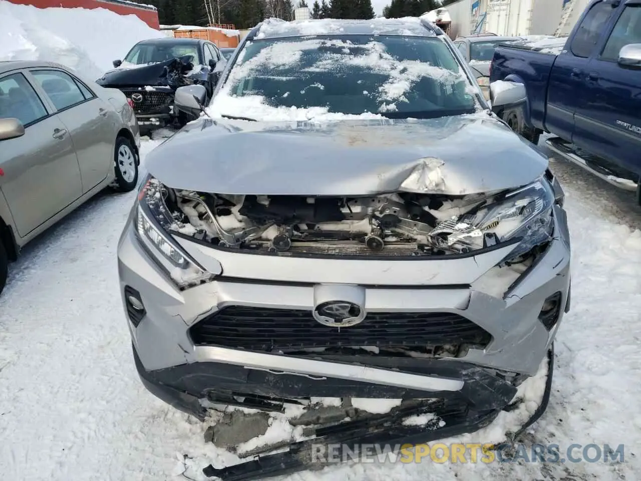 5 Фотография поврежденного автомобиля 2T3R1RFVXLC084292 TOYOTA RAV4 2020
