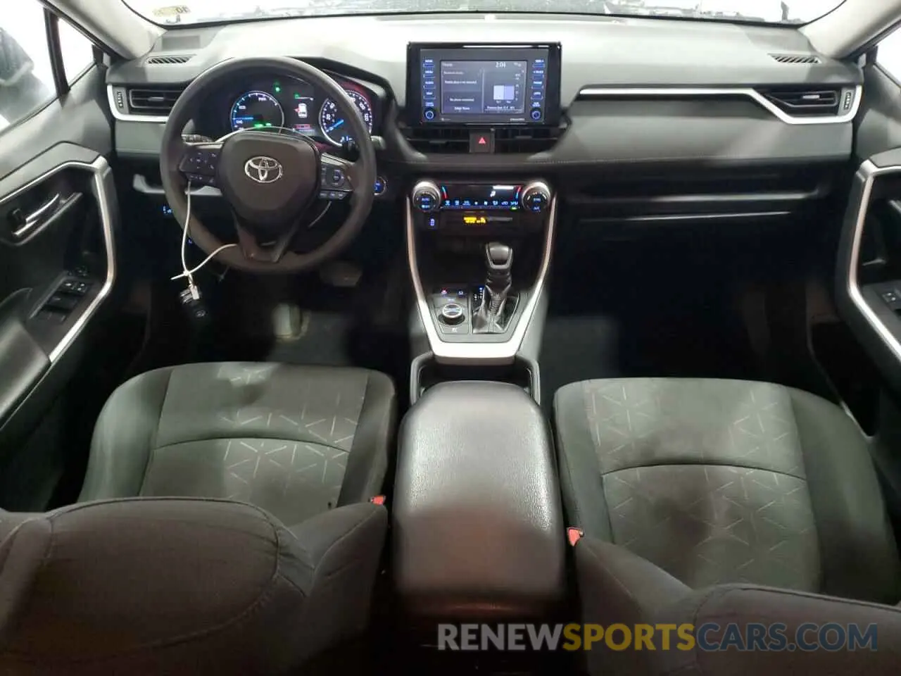 8 Фотография поврежденного автомобиля 2T3R6RFV7LW001496 TOYOTA RAV4 2020