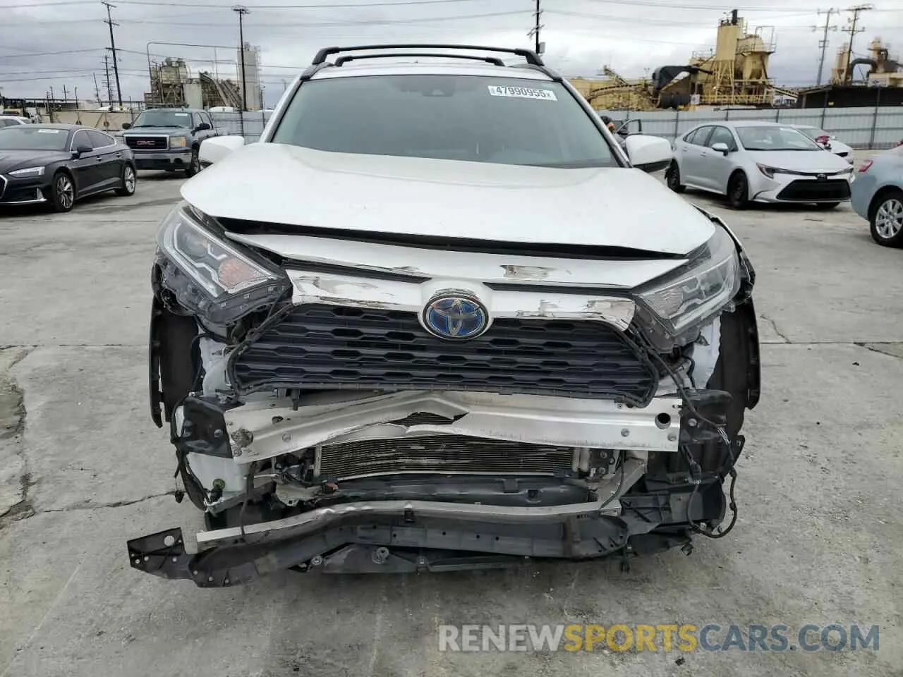 5 Фотография поврежденного автомобиля 2T3RWRFV1LW054520 TOYOTA RAV4 2020