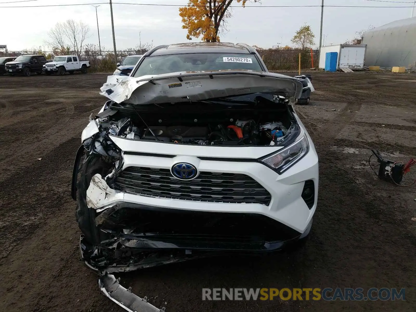 9 Photograph of a damaged car 2T3RWRFV1LW080440 TOYOTA RAV4 2020