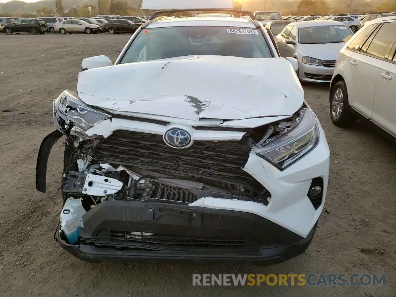 5 Фотография поврежденного автомобиля 2T3RWRFV1LW085847 TOYOTA RAV4 2020
