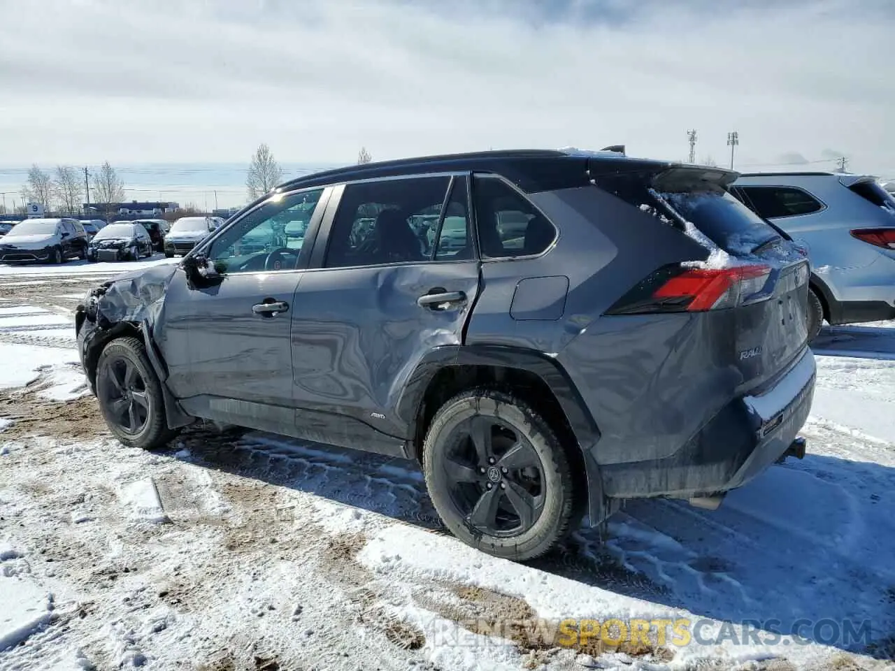 2 Photograph of a damaged car 2T3RWRFV3LW082092 TOYOTA RAV4 2020