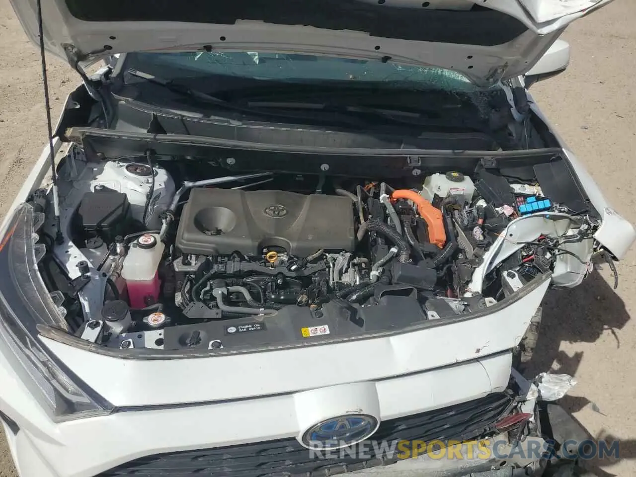 12 Фотография поврежденного автомобиля 2T3RWRFV3LW092590 TOYOTA RAV4 2020