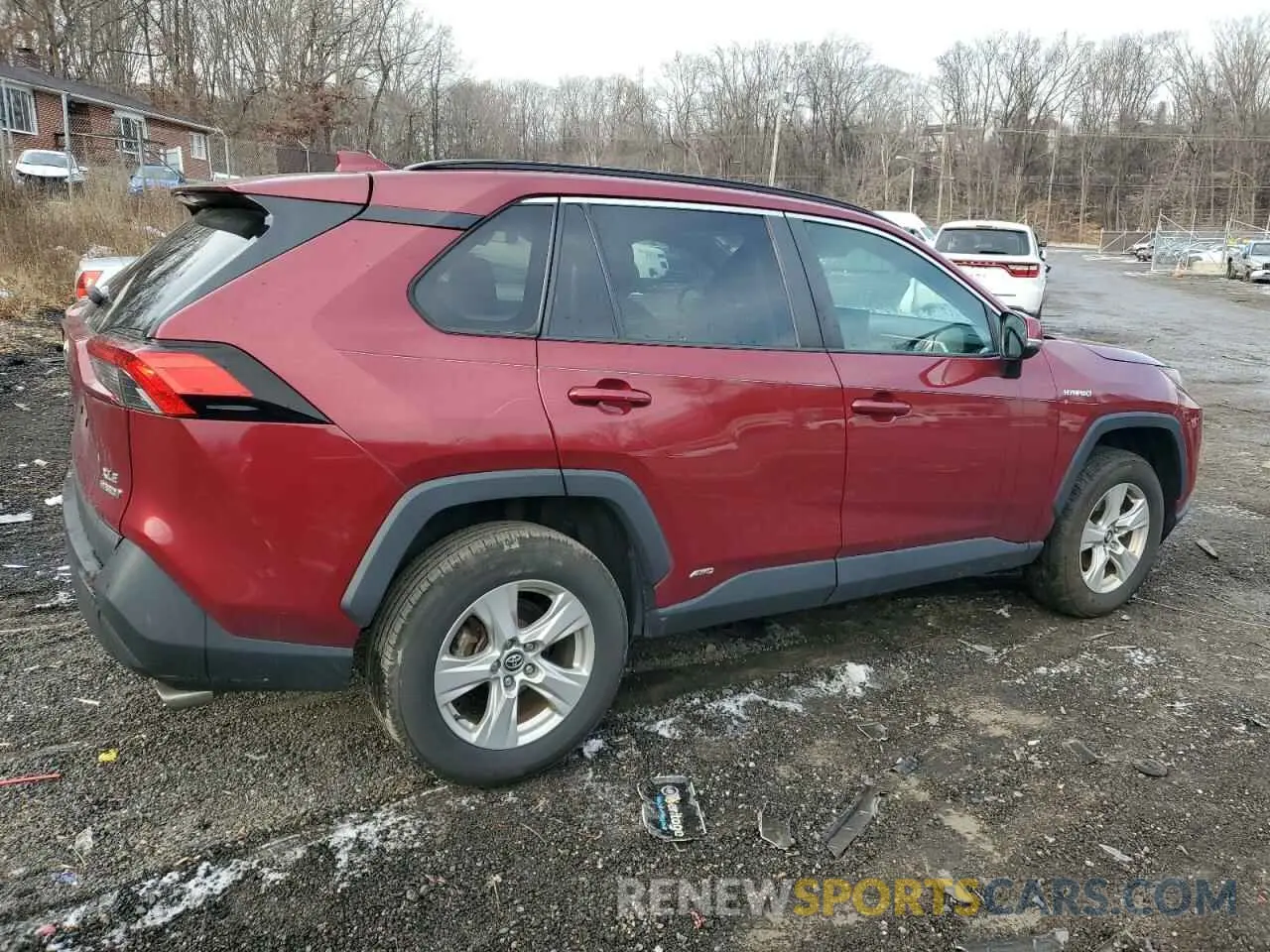 3 Photograph of a damaged car 2T3RWRFV3LW093559 TOYOTA RAV4 2020