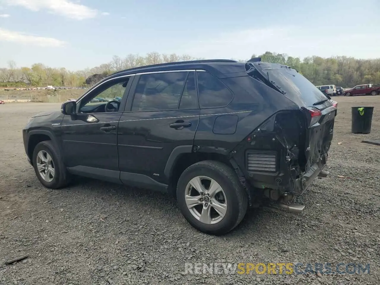 2 Фотография поврежденного автомобиля 2T3RWRFV4LW093781 TOYOTA RAV4 2020