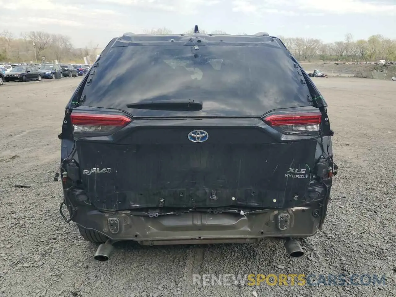 6 Фотография поврежденного автомобиля 2T3RWRFV4LW093781 TOYOTA RAV4 2020