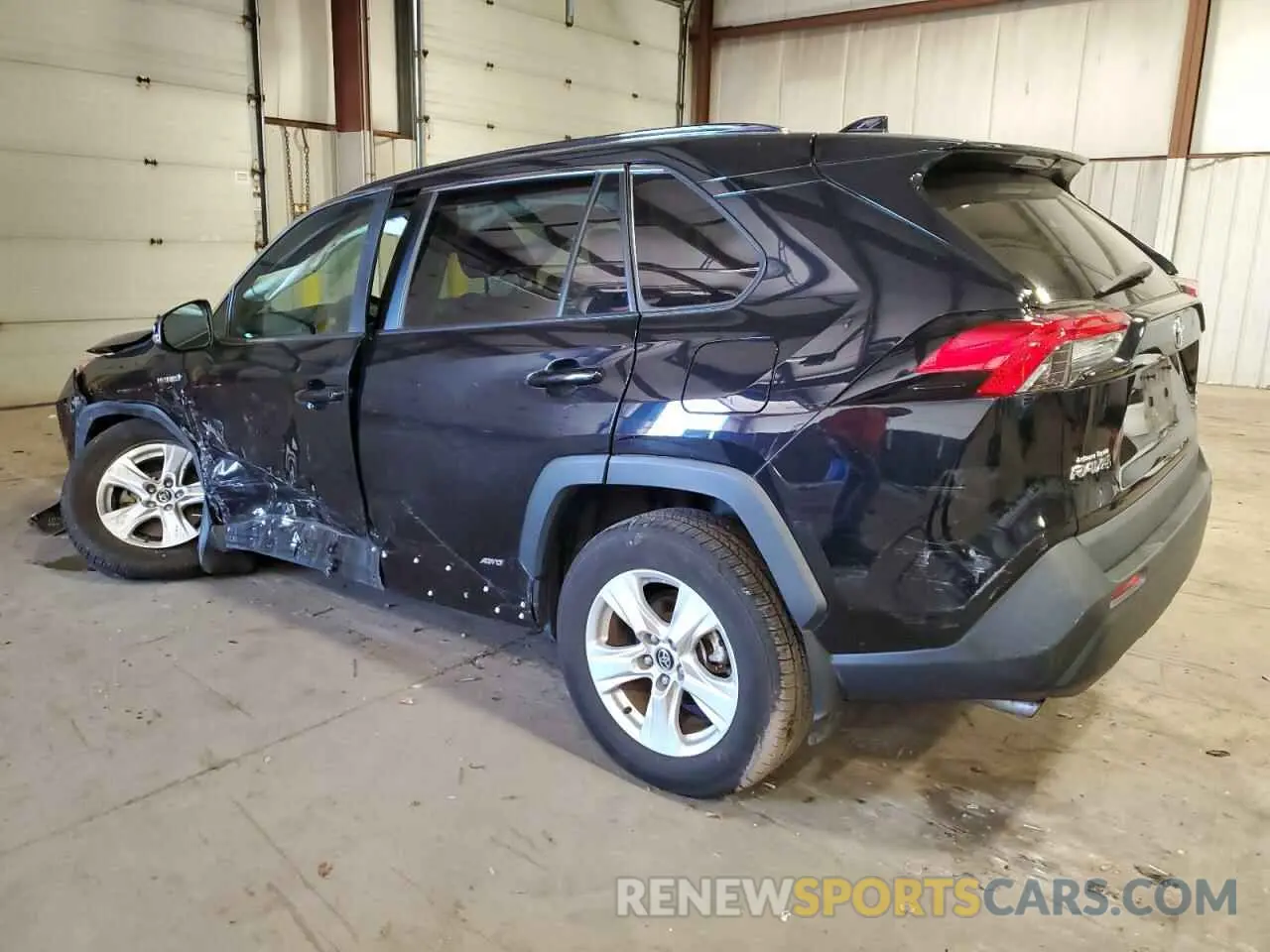 2 Photograph of a damaged car 2T3RWRFV6LW057901 TOYOTA RAV4 2020