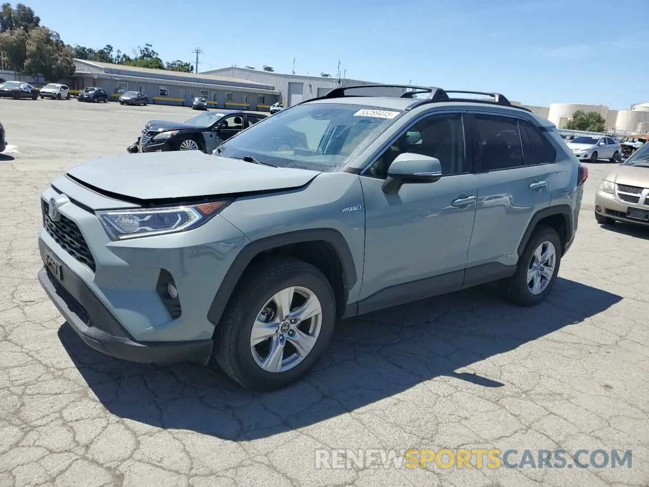 1 Photograph of a damaged car 2T3RWRFVXLW066388 TOYOTA RAV4 2020