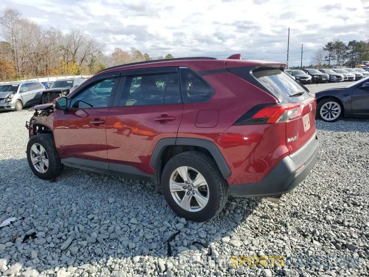 2 Photograph of a damaged car 2T3W1RFV0LW063226 TOYOTA RAV4 2020