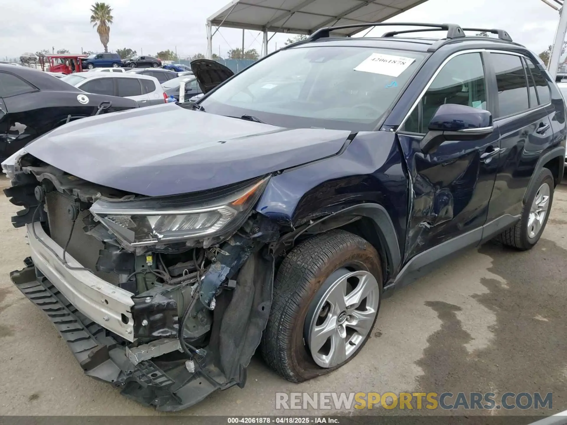 6 Фотография поврежденного автомобиля 2T3W1RFV0LW074520 TOYOTA RAV4 2020