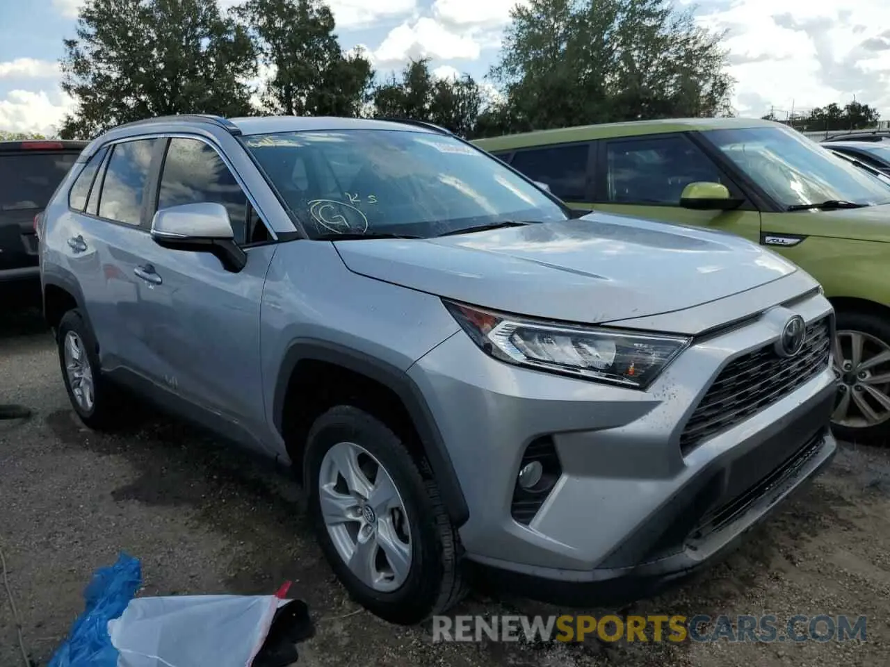1 Фотография поврежденного автомобиля 2T3W1RFV0LW093407 TOYOTA RAV4 2020