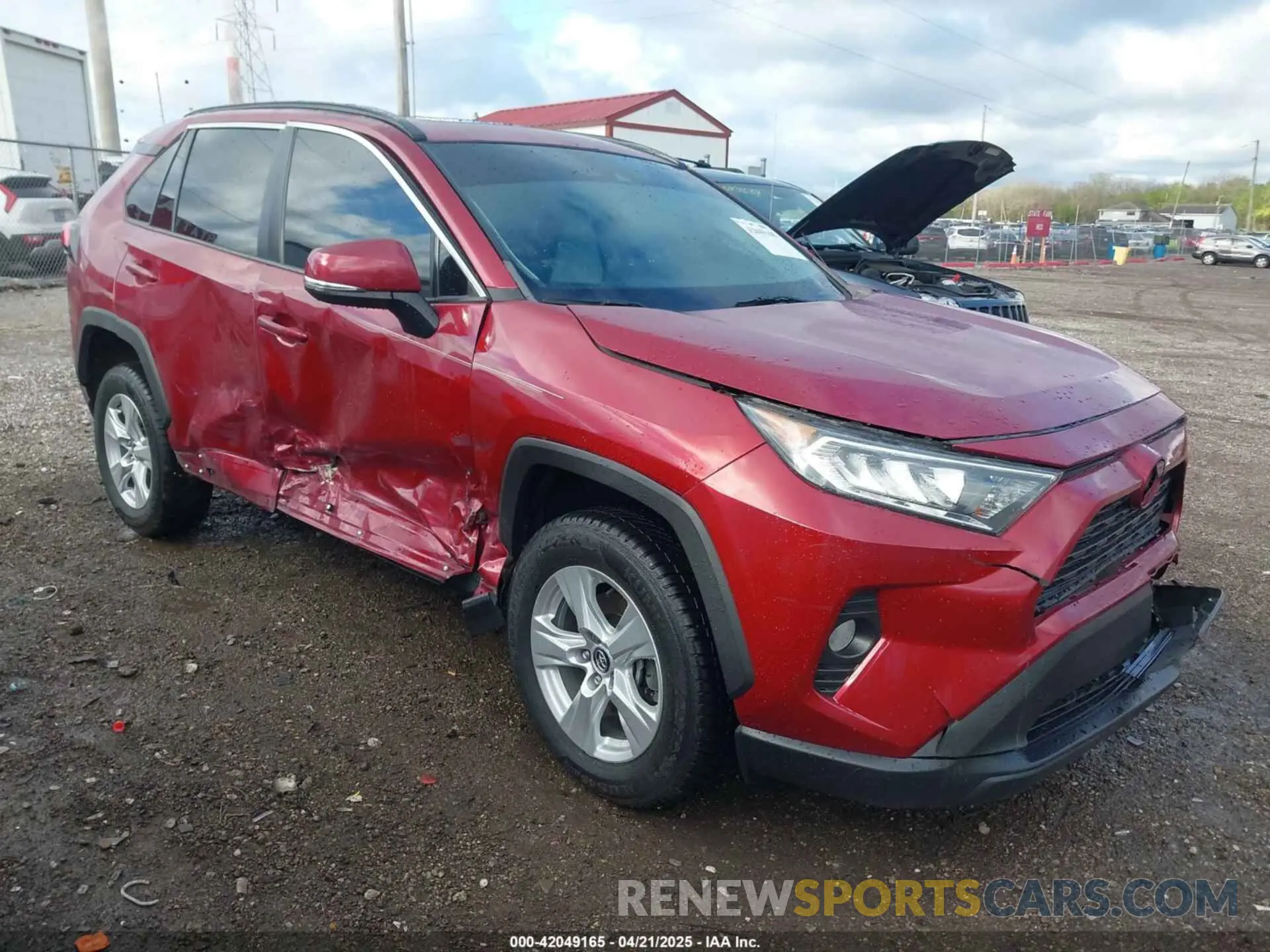 1 Фотография поврежденного автомобиля 2T3W1RFV1LC052043 TOYOTA RAV4 2020