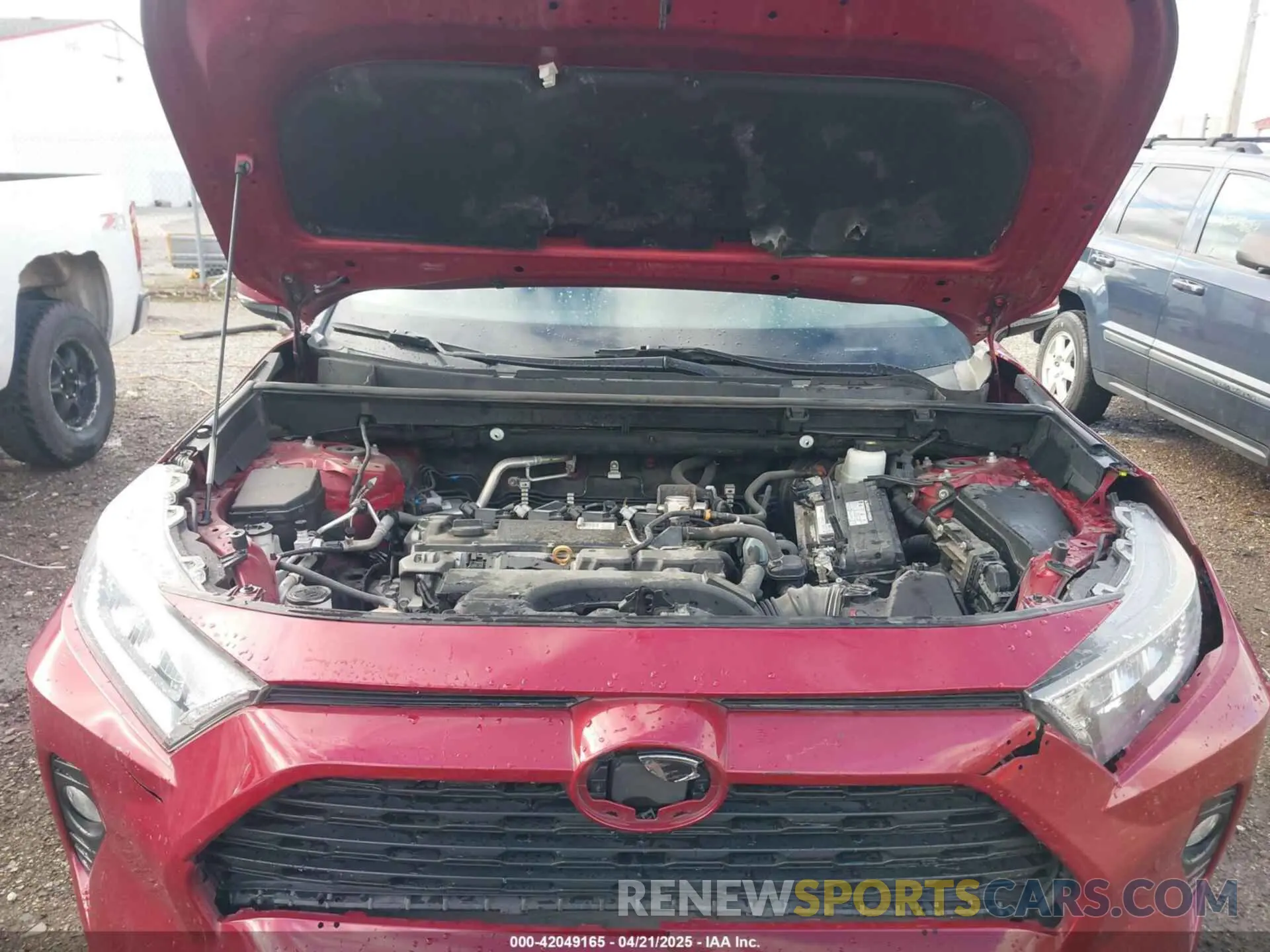10 Фотография поврежденного автомобиля 2T3W1RFV1LC052043 TOYOTA RAV4 2020