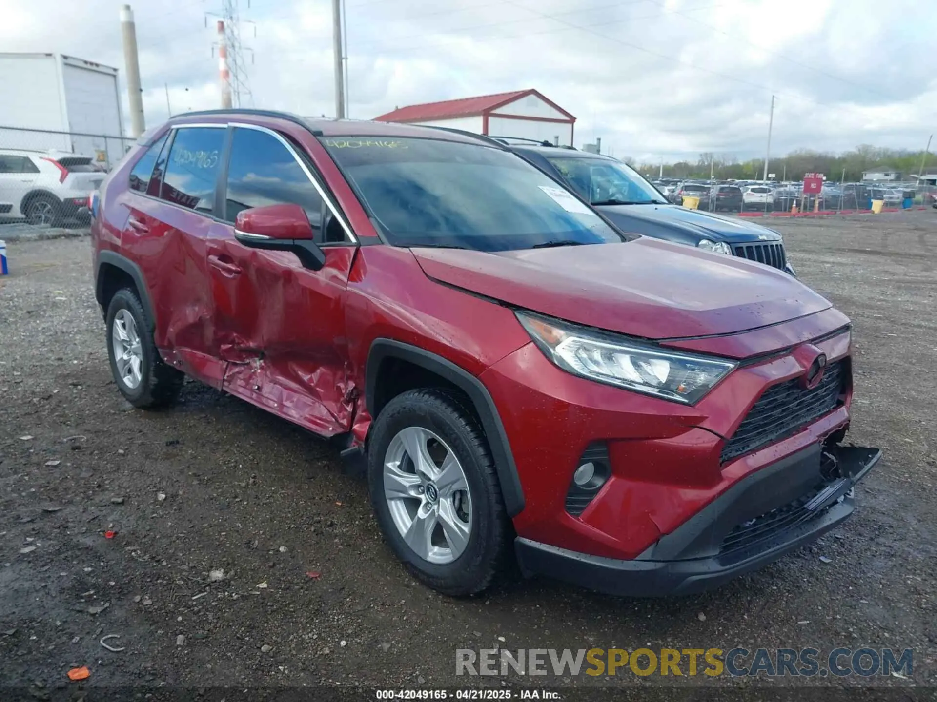 6 Фотография поврежденного автомобиля 2T3W1RFV1LC052043 TOYOTA RAV4 2020