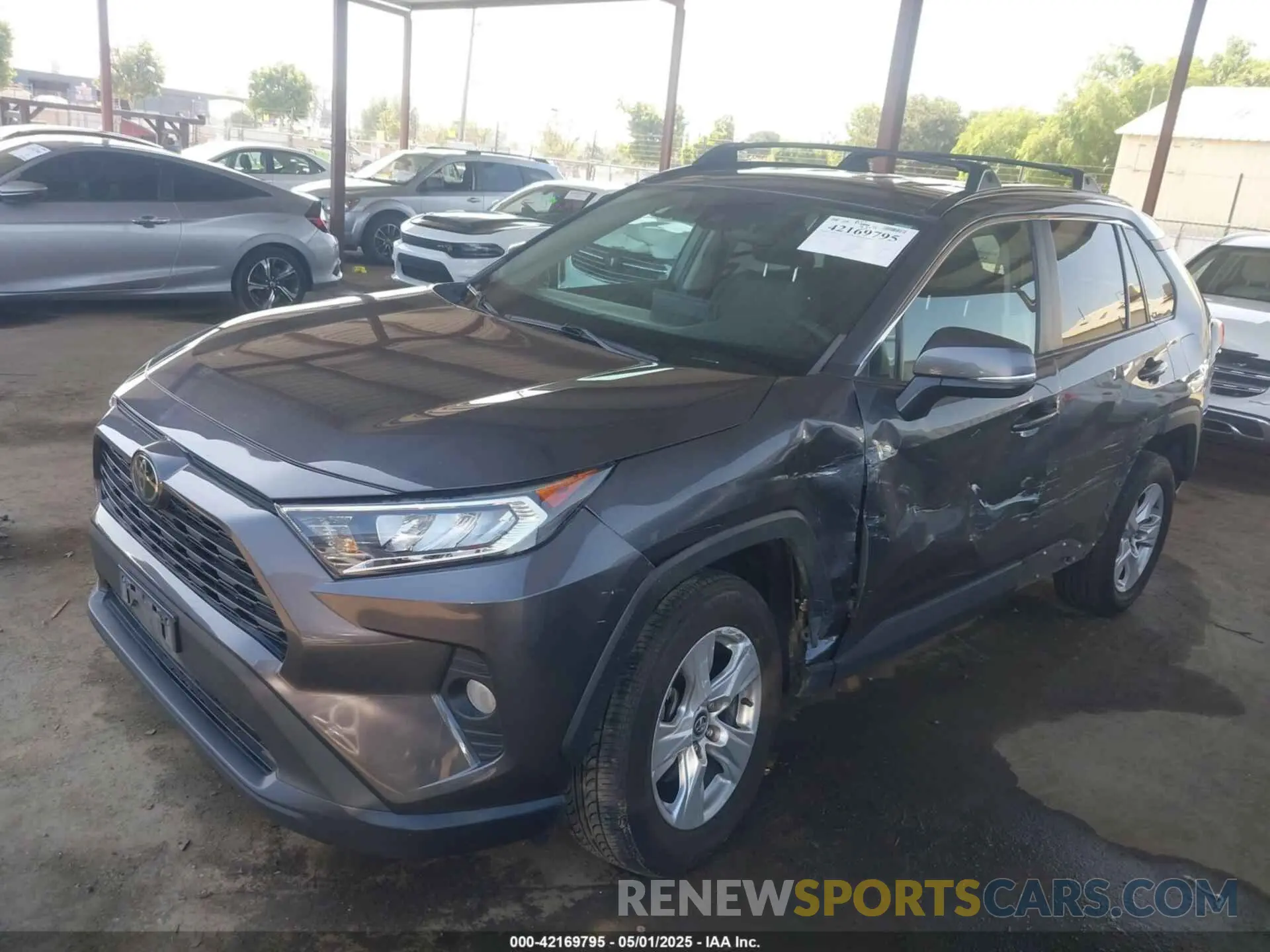 2 Фотография поврежденного автомобиля 2T3W1RFV1LW079645 TOYOTA RAV4 2020