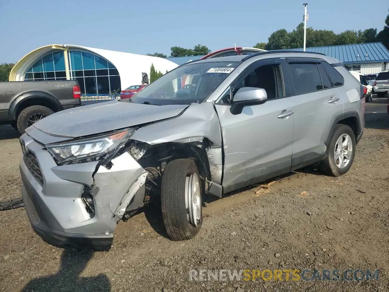 1 Фотография поврежденного автомобиля 2T3W1RFV1LW091827 TOYOTA RAV4 2020