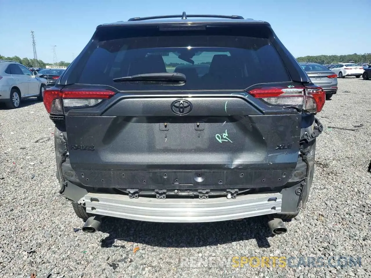 6 Фотография поврежденного автомобиля 2T3W1RFV2LC052018 TOYOTA RAV4 2020