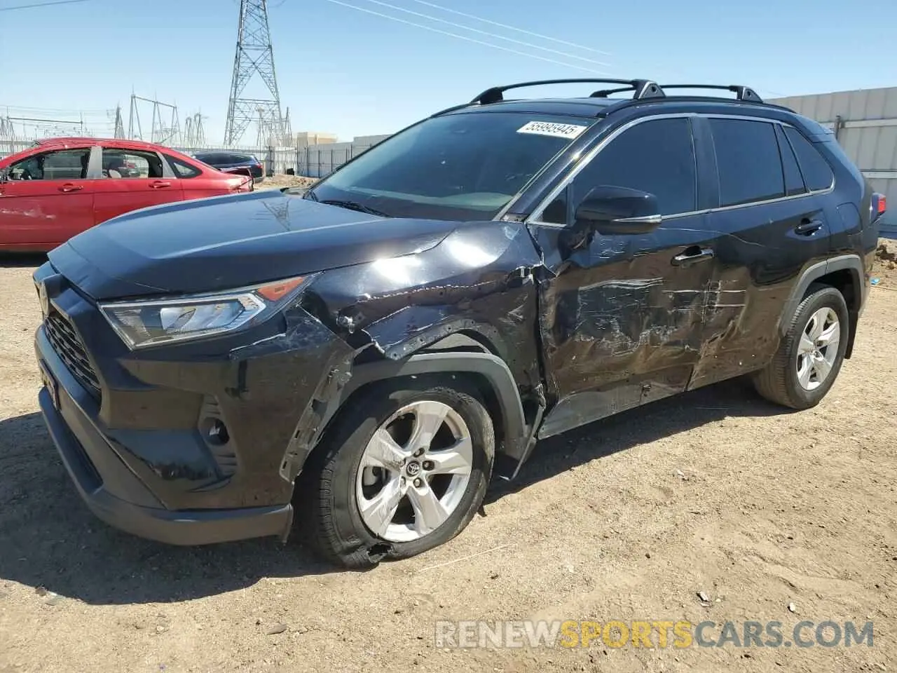 1 Фотография поврежденного автомобиля 2T3W1RFV2LW071747 TOYOTA RAV4 2020