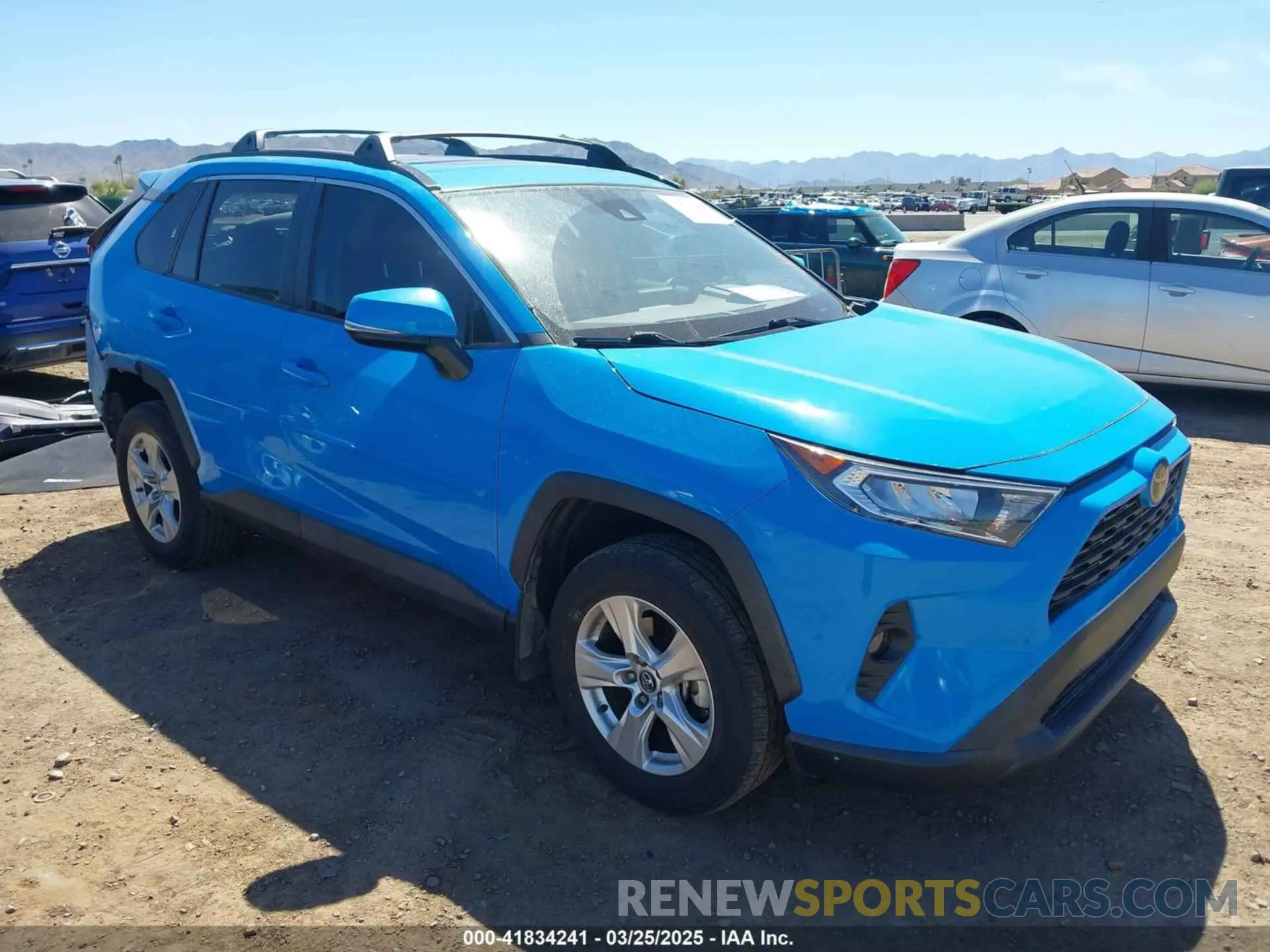 1 Photograph of a damaged car 2T3W1RFV2LW085857 TOYOTA RAV4 2020