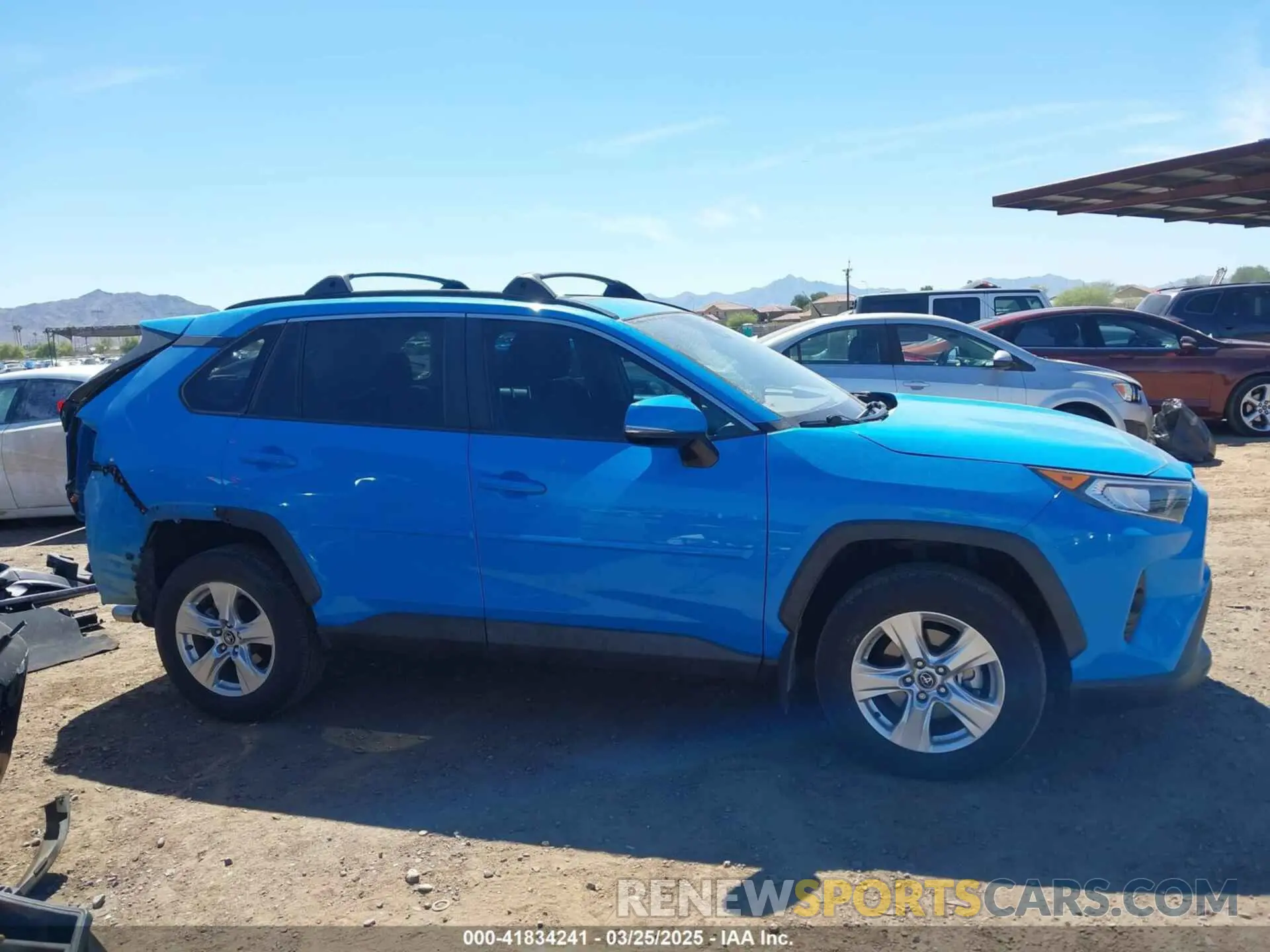 13 Photograph of a damaged car 2T3W1RFV2LW085857 TOYOTA RAV4 2020