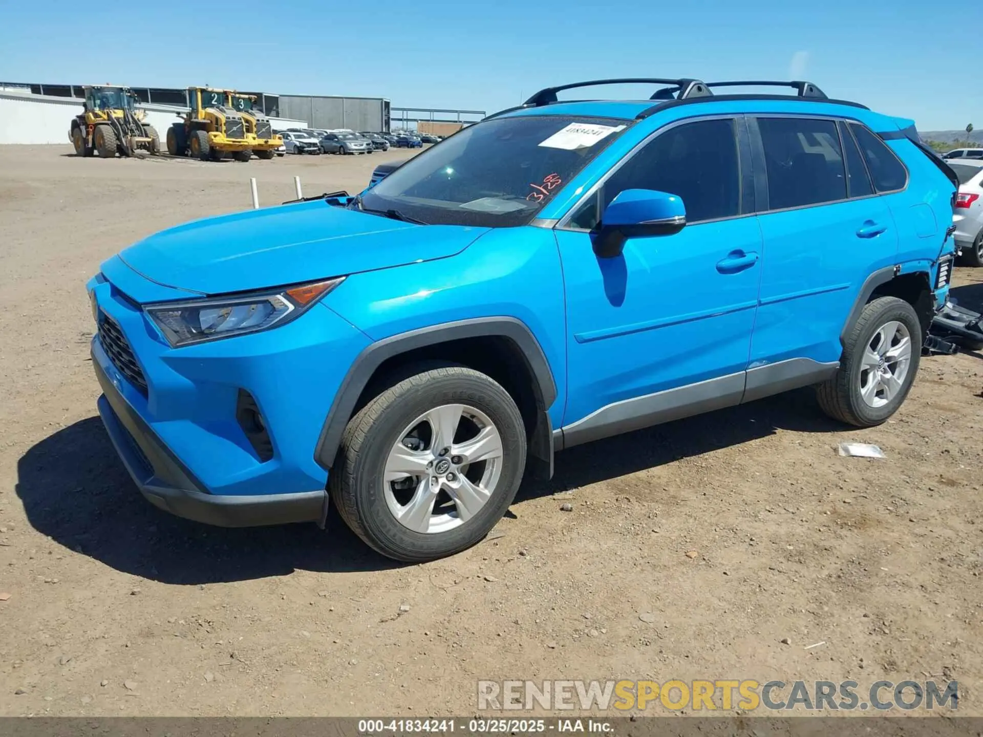 2 Photograph of a damaged car 2T3W1RFV2LW085857 TOYOTA RAV4 2020