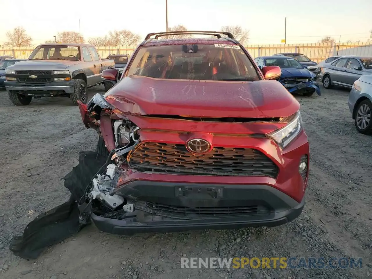 5 Фотография поврежденного автомобиля 2T3W1RFV2LW090783 TOYOTA RAV4 2020
