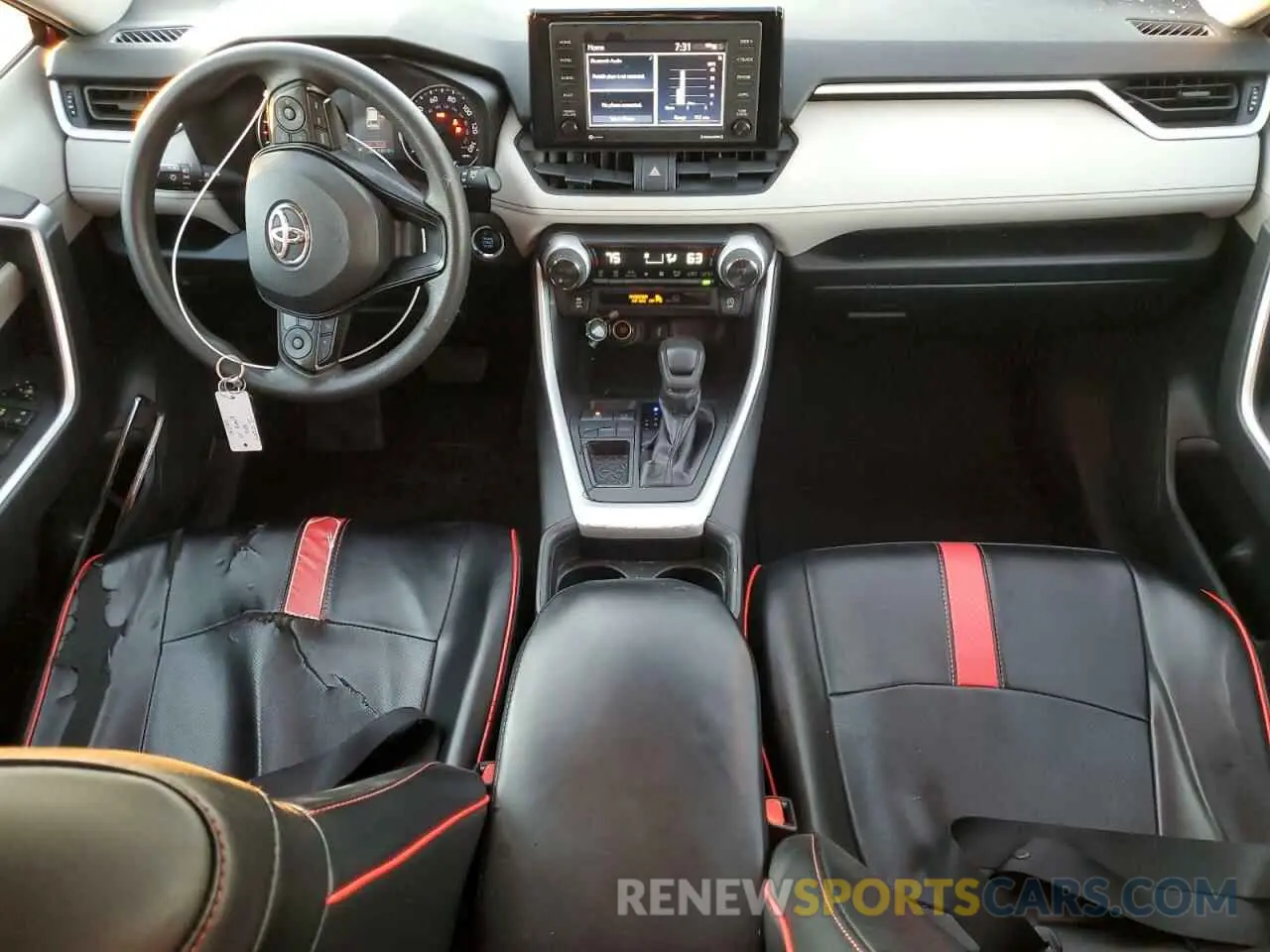 8 Фотография поврежденного автомобиля 2T3W1RFV2LW090783 TOYOTA RAV4 2020